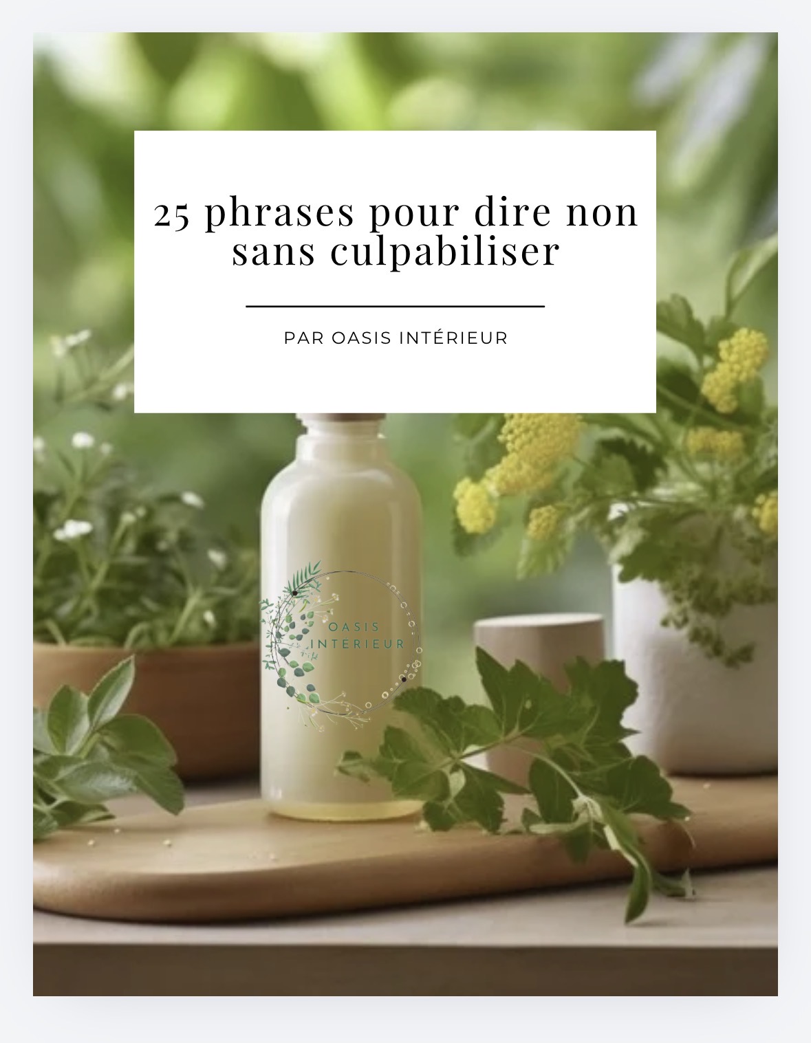 📚 E-book Gratuit : 25 phrases pour dire non sans culpabiliser